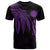 Nauru T Shirt Polynesian Wings Purple Unisex Purple - Polynesian Pride