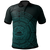 American Samoa Polo Shirt Polynesian Circle (TURQUOISE) Unisex Turquoise - Polynesian Pride