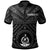 Vanuatu Polo Shirt Vanuatuan Seal With Polynesian Tattoo Style Unisex Black - Polynesian Pride