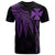 Wallis and Futuna T Shirt Polynesian Wings Purple Unisex Purple - Polynesian Pride