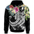 YAP Polynesian Hoodie Summer Plumeria (Black) Unisex Black - Polynesian Pride