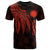 Nauru T Shirt Polynesian Wings Red Unisex Red - Polynesian Pride