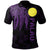 Palau Polynesian Polo Polynesian Wings (Purple) Unisex Purple - Polynesian Pride