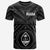 Guam T Shirt Guam Seal With Polynesian Tattoo Style (Black) Unisex Black - Polynesian Pride