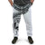 (TOKO OFA) Tonga Polynesian Jogger (Women/Men) - Tonga Waves White LT13 Men White - Polynesian Pride