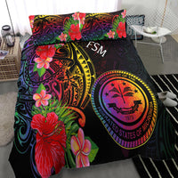 Federated States of Micronesia Bedding Set - Tropical Hippie Style - Polynesian Pride