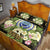 Federated States of Micronesia Quilt Bed Set - Polynesian Gold Patterns Collection - Polynesian Pride