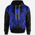 Federated States of Micronesia Hoodie Micronesian Lion Head Blue Style Unisex Blue - Polynesian Pride