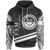 Federated States of Micronesia Hoodie In My Heart Style Polynesian Patterns Unisex Black - Polynesian Pride