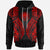 Federated States of Micronesia Hoodie Micronesian Lion Head Red Style Unisex Red - Polynesian Pride