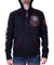 Rebel Spirit Lion Zip Hoodie Unisex Black - Polynesian Pride