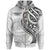 American Samoa Zip Hoodie Black Polynesian Patterns Best American Samoa Ever Unisex Black - Polynesian Pride