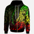 French Polynesia Zip Hoodie Polynesian Pattern Style Reggae Color Unisex Reggae - Polynesian Pride