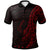 Guam Polo Shirt Polynesian Pattern Style Red Color Unisex Red - Polynesian Pride