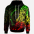 Cook Islands Hoodie Polynesian Pattern Style Raggae Color Unisex Raggae - Polynesian Pride