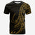 Guam T Shirt Polynesian Pattern Style Gold Color Unisex Art - Polynesian Pride