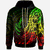 Niue Zip Hoodie Polynesian Pattern Style Reggae Color Unisex Reggae - Polynesian Pride