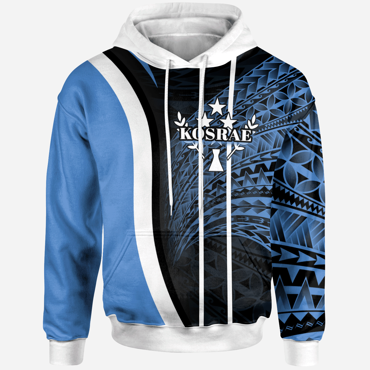 Kosrae Hoodie Special Unisex Blue - Polynesian Pride