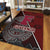 Hawaii Area Rug - Farrington High Area Rug - AH Red - Polynesian Pride