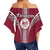 Hawaii - Farrington High Off Shoulder Waist Wrap Top AH - Polynesian Pride