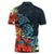 Hawaii Turtle Shark Manta Ray Hibiscus Plumeria Polo Shirt - Polynesian Pride