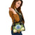 Federated States of Micronesia Shoulder Handbag - Polynesian Gold Patterns Collection - Polynesian Pride