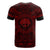 Federated States of Micronesia T Shirt FSM Coat of Arms Polynesian Red Black - Polynesian Pride