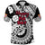 Custom Fiji Day Polo Shirt Masi Kesa Black Style LT9 Black - Polynesian Pride