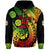 Custom Fiji Day Hoodie Masi Kesa Reggae Style LT9 - Polynesian Pride