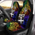 Fiji Car Seat Covers - Rainbow Polynesian Pattern Universal Fit Rainbow - Polynesian Pride