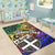 Fiji Custom Personalised Area Rug - Rainbow Polynesian Pattern - Polynesian Pride