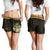 Fiji Women's Shorts - Polynesian Gold Patterns Collection - Polynesian Pride