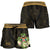 Fiji Women's Shorts - Polynesian Gold Patterns Collection - Polynesian Pride