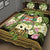 Fiji Quilt Bed Set - Polynesian Gold Patterns Collection - Polynesian Pride