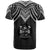 Fiji Custom T Shirt Polynesian Armor Style Black - Polynesian Pride