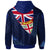 Fiji Tapa Flag Zip up Hoodie - Polynesian Pride