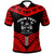 Fiji Custom Polo Shirt Tribal Pattern Cool Style Red Color Unisex Red - Polynesian Pride