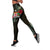 Fiji Hibiscus Leggings A7 Black - Polynesian Pride