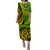 Tonga Fire And Emergency Services Tonga Puletaha Dress Polynesian Minimalist Style LT9 Green - Polynesian Pride
