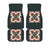 Hawaii - Ginger Hibiscus Plumeria Quilting Car Floor Mats - AH Car Floor Mats Universal Fit Green - Polynesian Pride