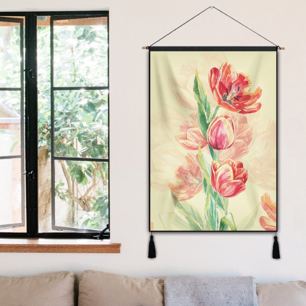 Flower Art Hanging Poster - AH - Polynesian Pride