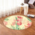 Flower Art Round Carpet - AH - Polynesian Pride