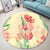 Flower Art Round Carpet - AH - Polynesian Pride