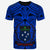 Samoa Premium T Shirt Samoa Coat Of Arms Polynesian Tattoo (Blue) Unisex Blue - Polynesian Pride