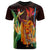 Hawaii T Shirt Hawaii King With Bird of Paradise Unisex Black - Polynesian Pride