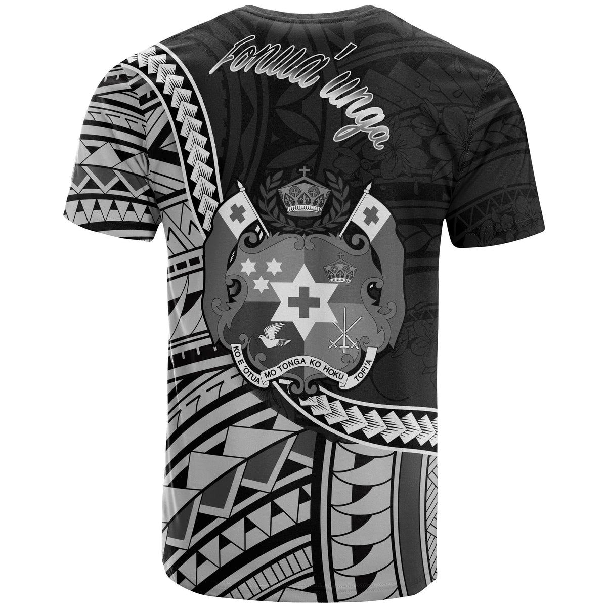 Tonga T Shirt Fonua unga Polynesian Patterns - Polynesian Pride