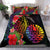 French Polynesia Bedding Set - Tropical Hippie Style Black - Polynesian Pride