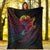 French Polynesia Premium Blanket - Butterfly Polynesian Style - Polynesian Pride