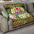 French Polynesia Premium Quilt - Polynesian Gold Patterns Collection - Polynesian Pride