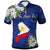 Philippines Custom Polo Shirt Filipino With Map Unisex Blue - Polynesian Pride